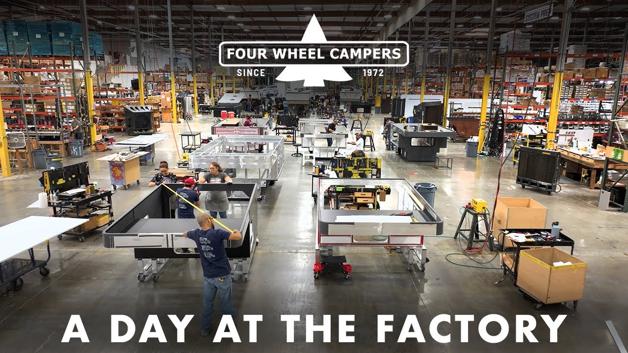 A Day at the Four Wheel Camper Factory | Behind-the-Scenes Tour