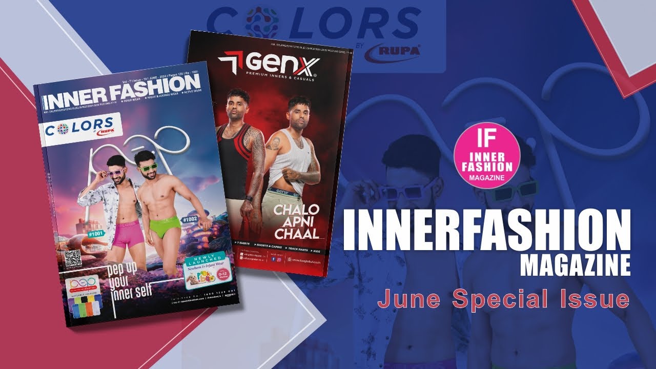 INNERFASHION MAGAZINE  - June Issue | Night Wear, Innerwear #magazine #innerfashion