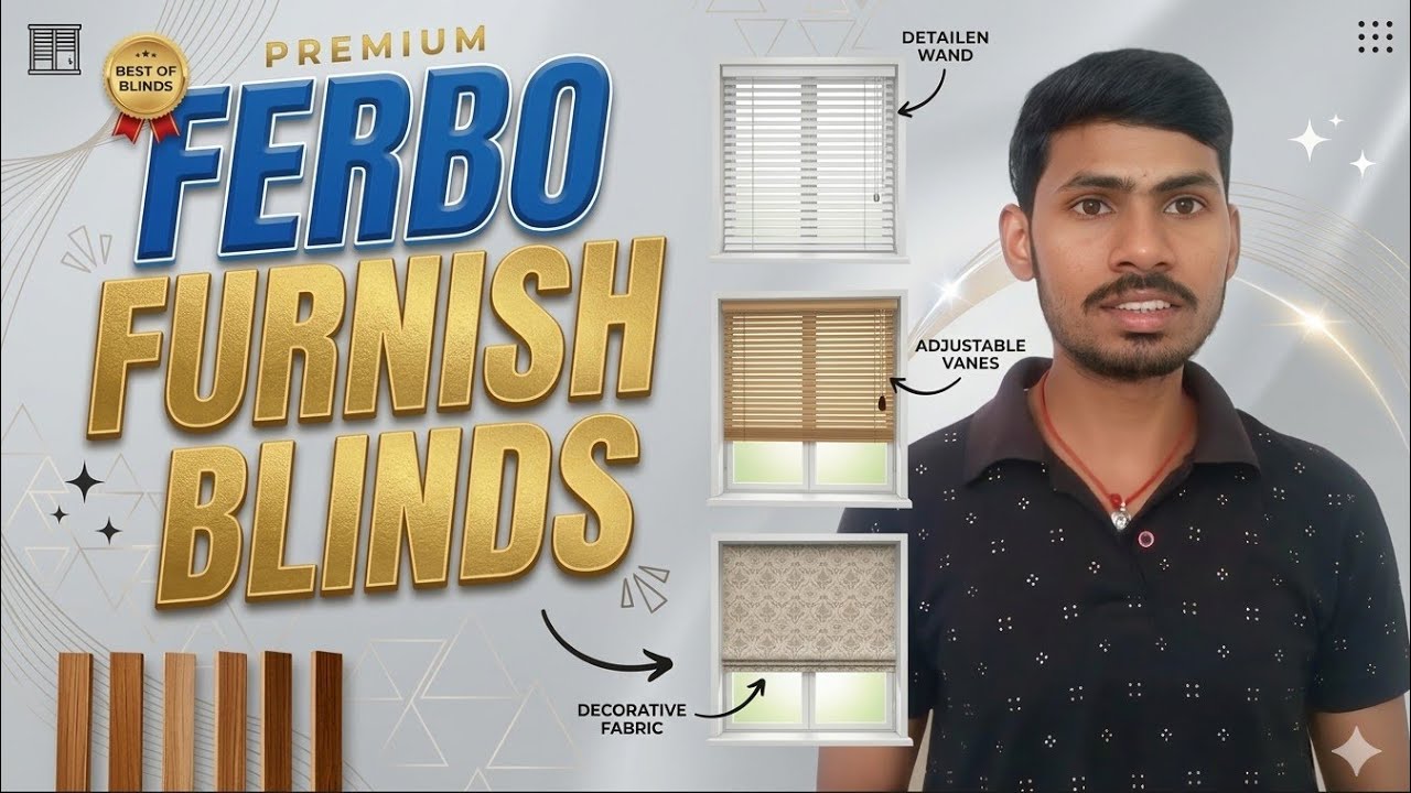 Aaj bahut bada gadbad Ho Gaya | Ferbo Furnish Blinds manufacturing company Roller blinds printed 