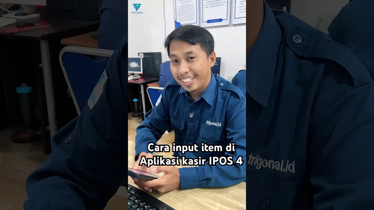 Cara mudah awal input data barang mudah & cepat di IPOS 4 #aplikasikasir #ipos #tutorial #kasir