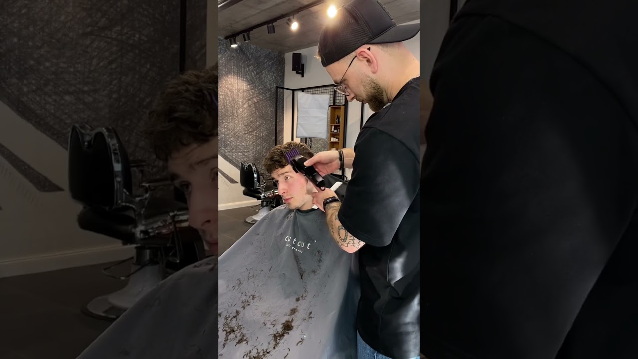 BARBER TUTORIAL: Crop + skinfade #shorts #barber #barbertutorial