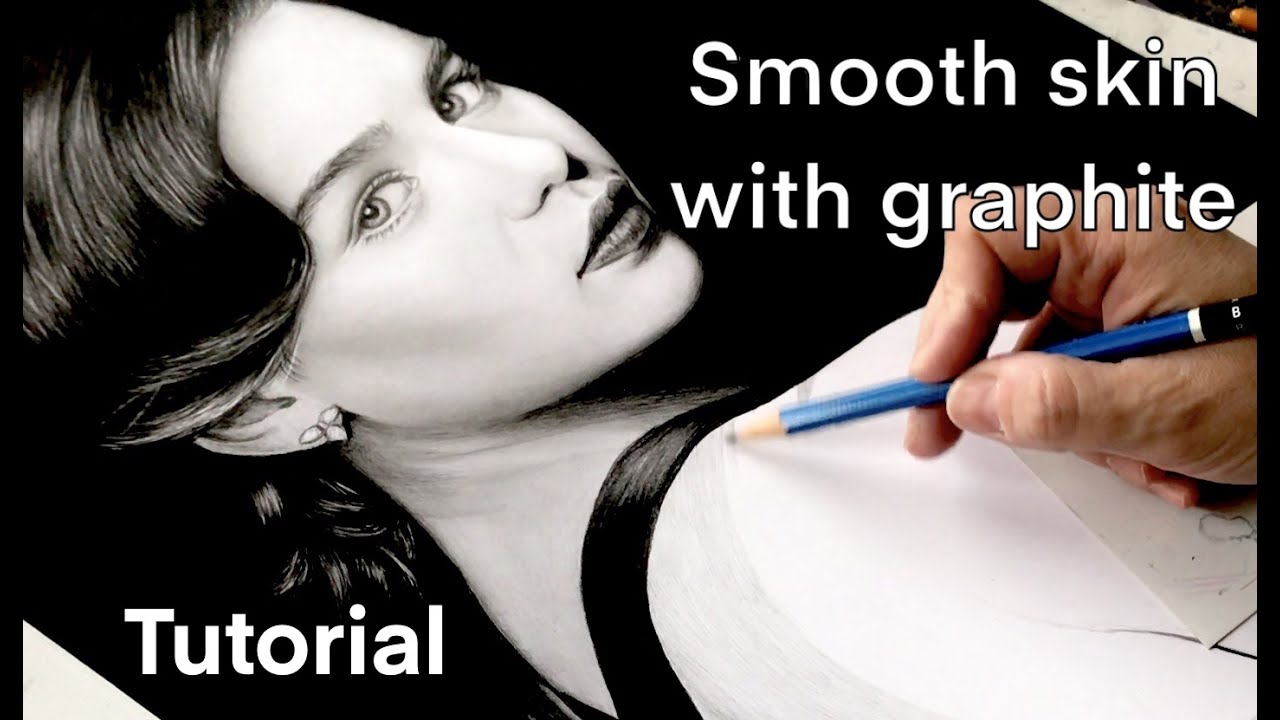 Tutorial: How to shade smooth, female skin with graphite