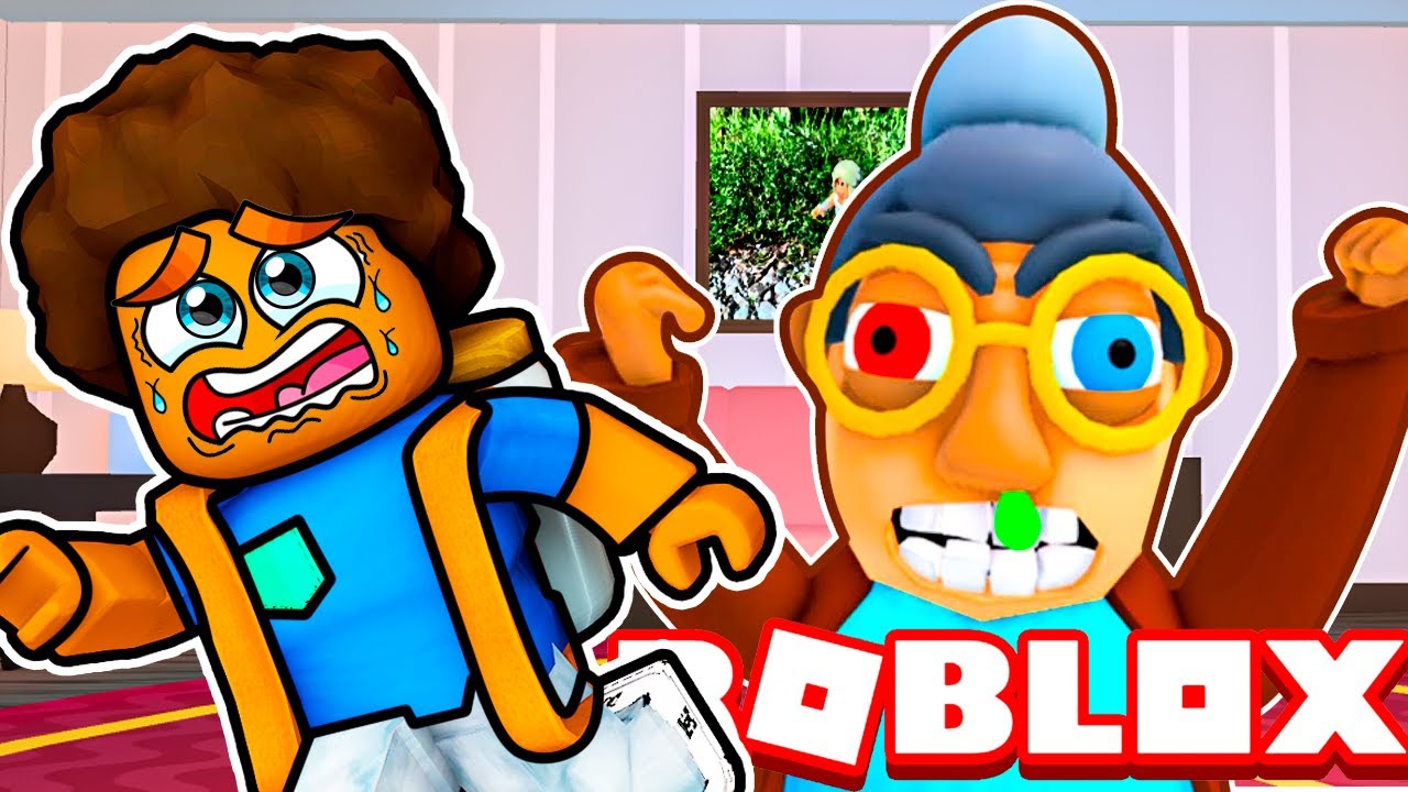 Roblox TEAM GRANDMA ESCAPE OBBY!