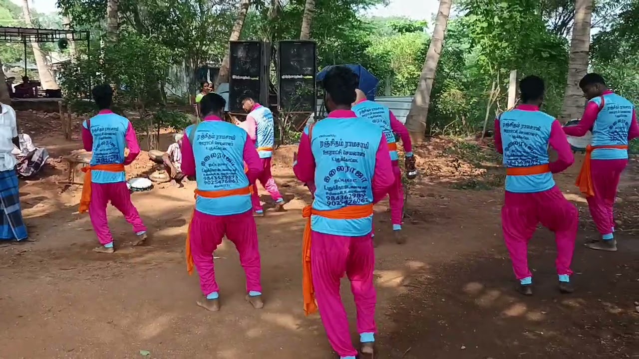 பூங்குயிலே பூ மயிலே பாடல்😍🥁கலைராஜா கலைக்குழுவின் கலக்கல்ஆட்டம்😍k.புதுக்கோட்டை 📱9787610931;8754056185