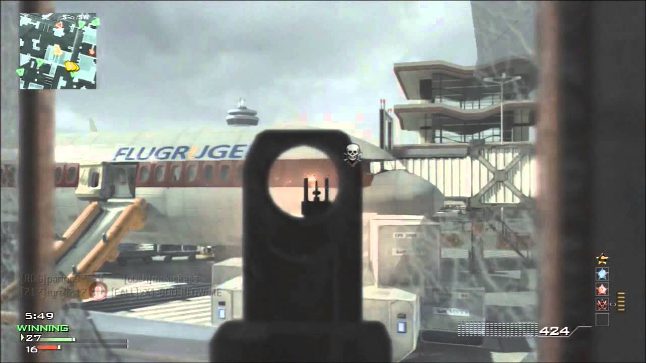 Flashback Week: Modern Warfare 3 48-3 MG36 MOAB on Terminal
