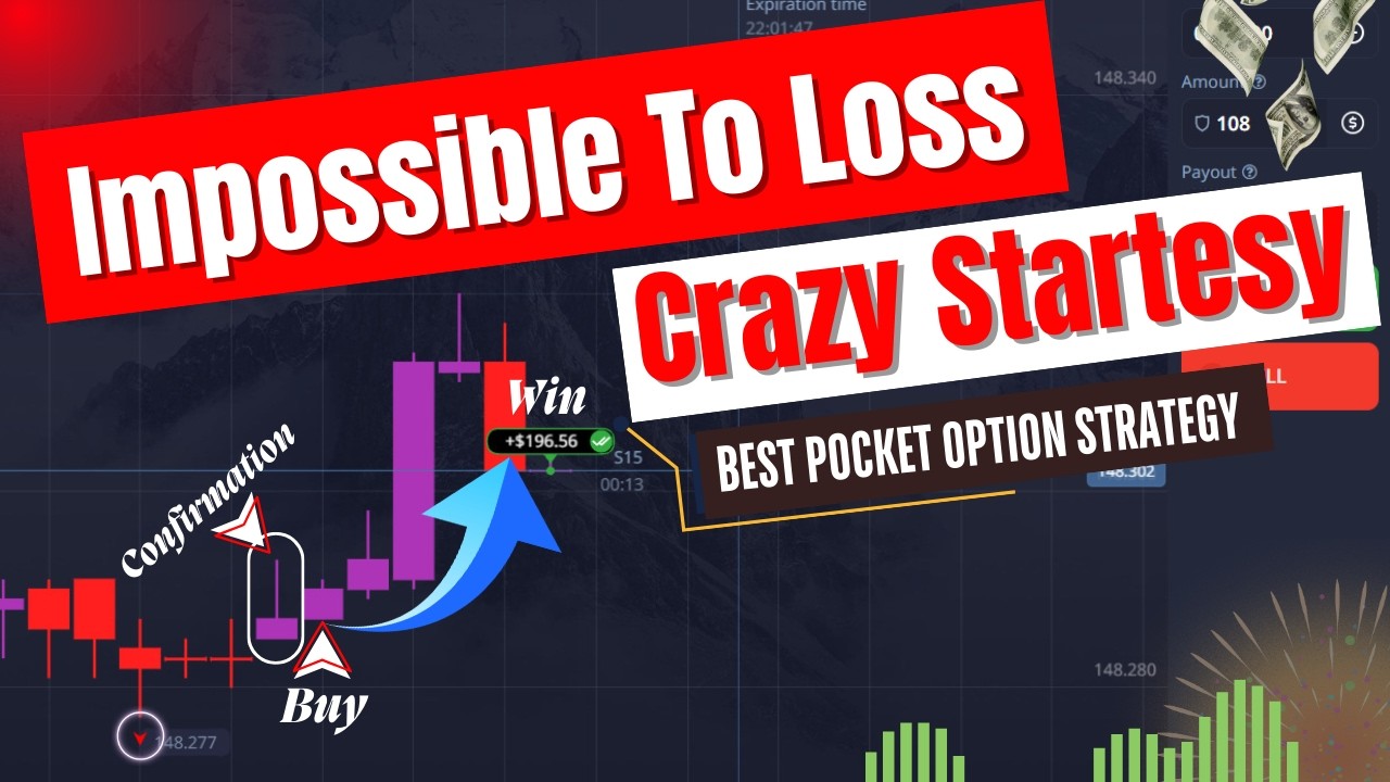 Best 1-Minute Pocket Option Strategy | Most Accurate Binary Trading Strategy 🔥
