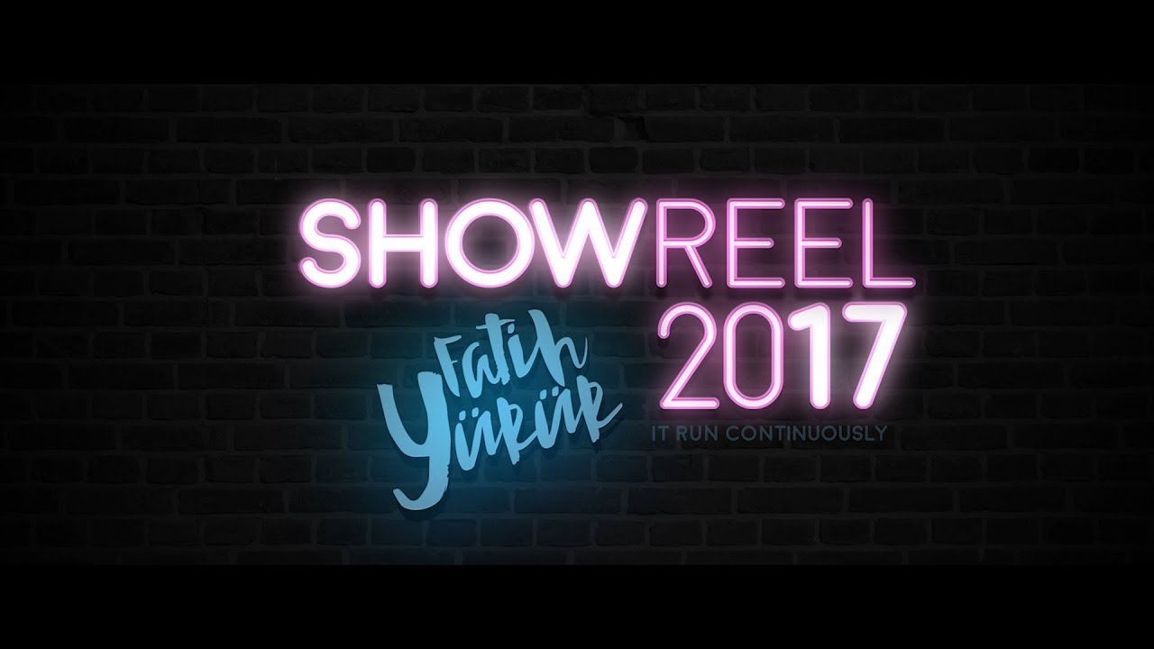 Fatih Y&uuml;r&uuml;r - Showreel / 2017