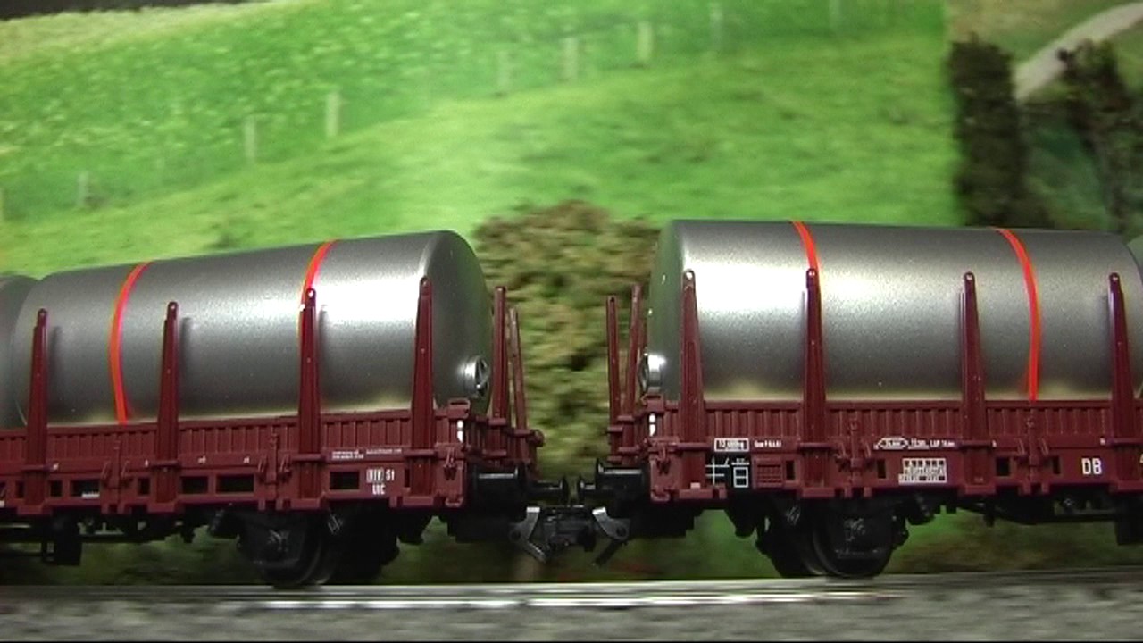 Modellbahn-Neuheiten (700) M&auml;rklin 46925 Set Rungenwagen