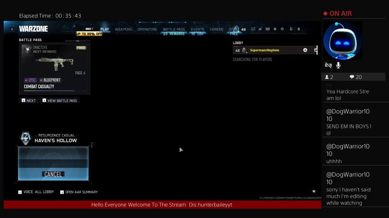 Resurgence Casual |COD:WZ Stream|