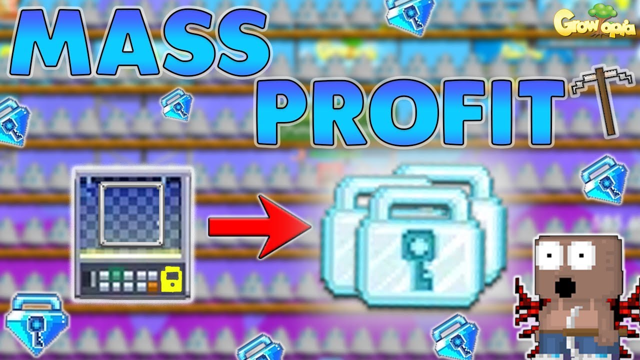 Insane Profit 9 DL+ from Mass Display Block - Growtopia