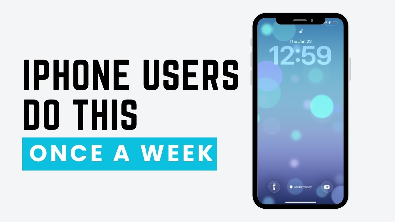 Every iPhone User Should Do This Once a Week (Fix Lag & Bugs)