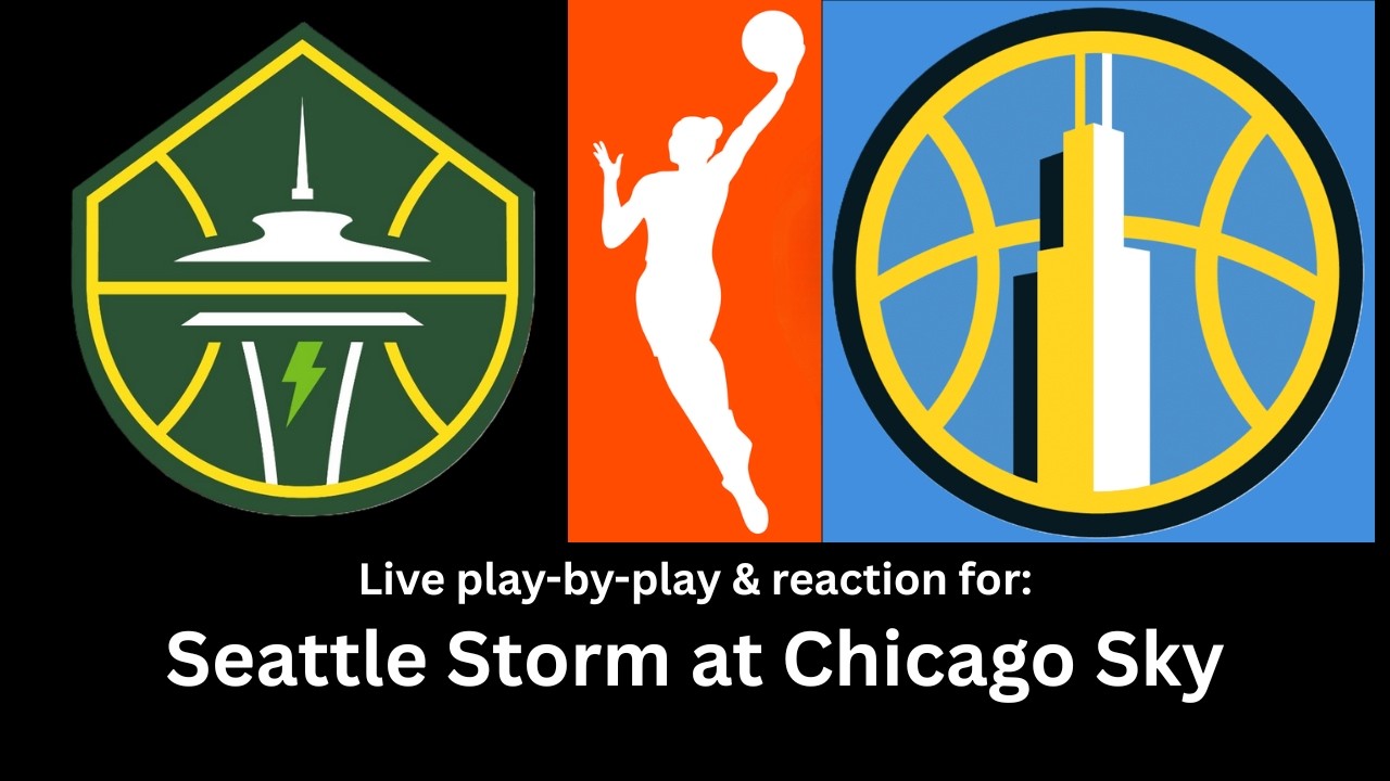 Storm vs Sky 7.15.26: LIVE play by play & reaction🏀& finish of Sparks-Lynx