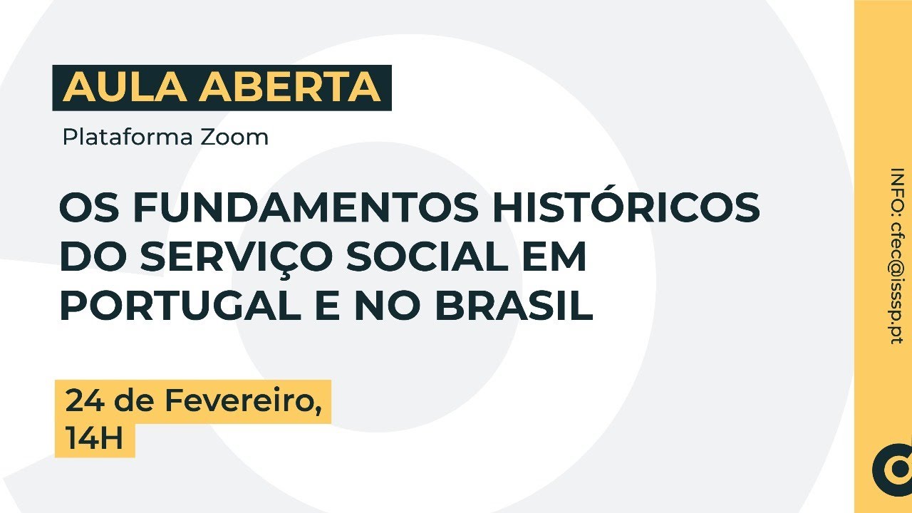 Aula Aberta ISSSP | 