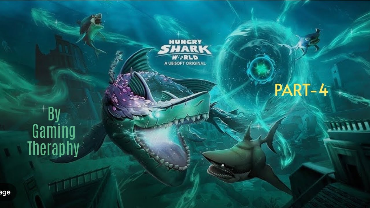 🦈Hungry Shark World🦈/Part-4/#GamingTherapyVVX