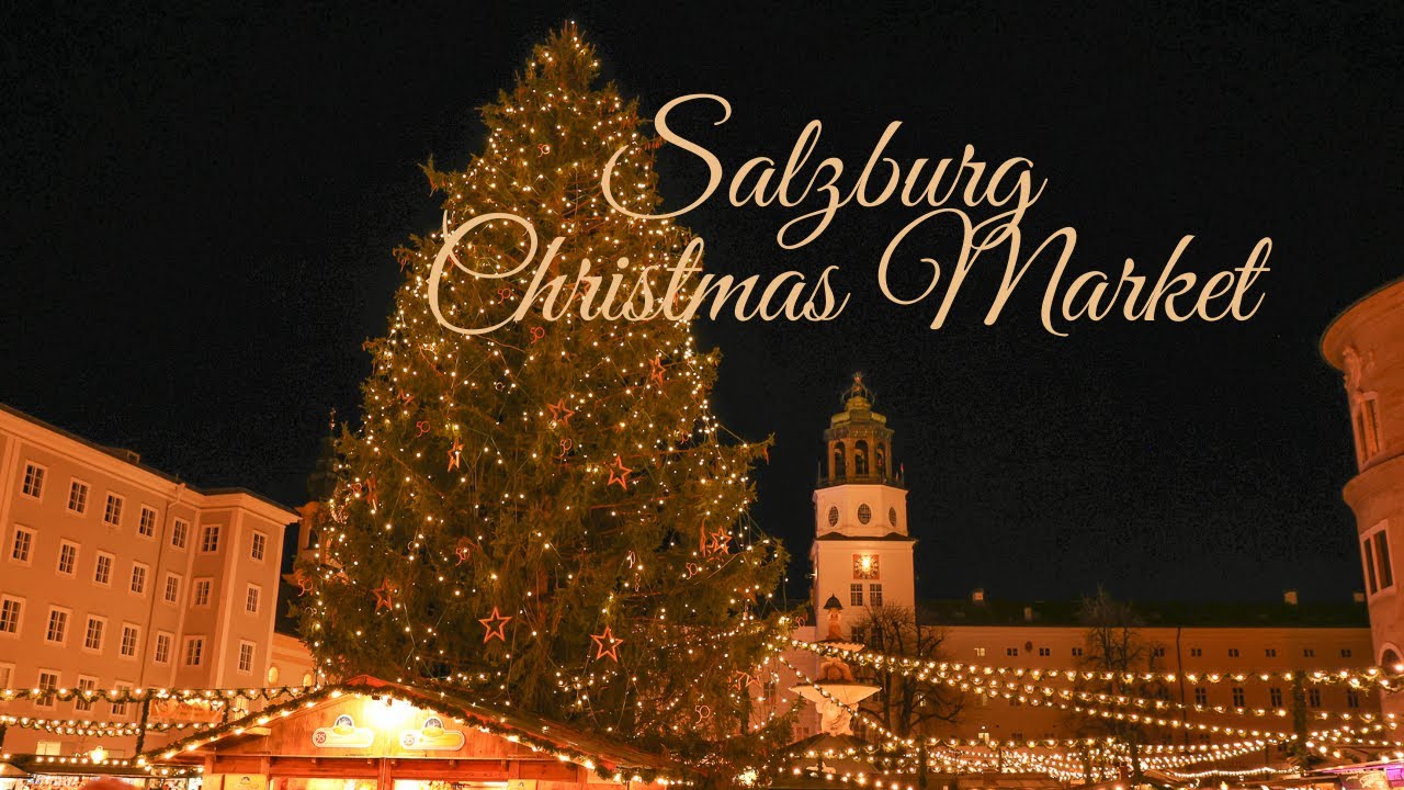 Magical Christmas Market in Salzburg, Austria 🇦🇹🌟 2024 - Walking Tour 4K