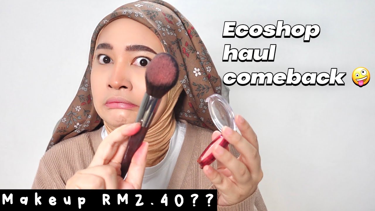 FULL FACE FROM ECOSHOP || MAKEUP REVIEW