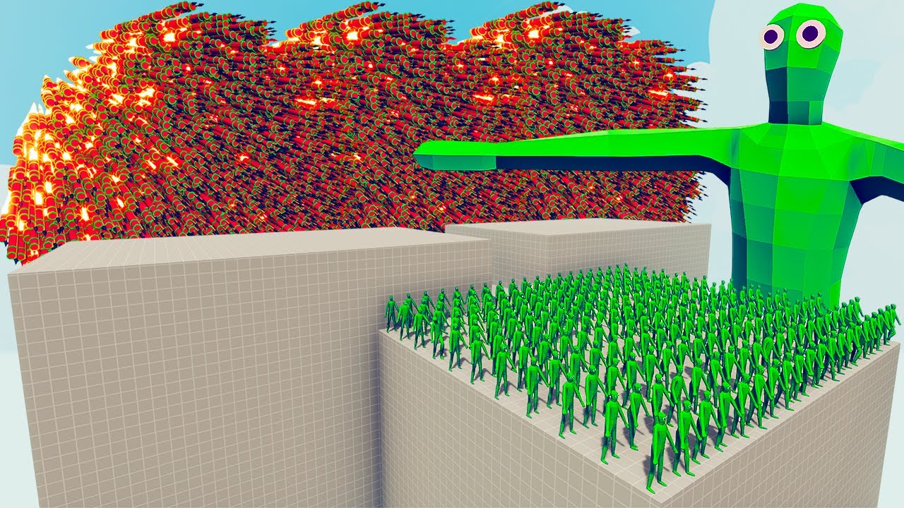 200x ZOMBIE vs EVERY GOD - Totally Accurate Battle Simulator TABS