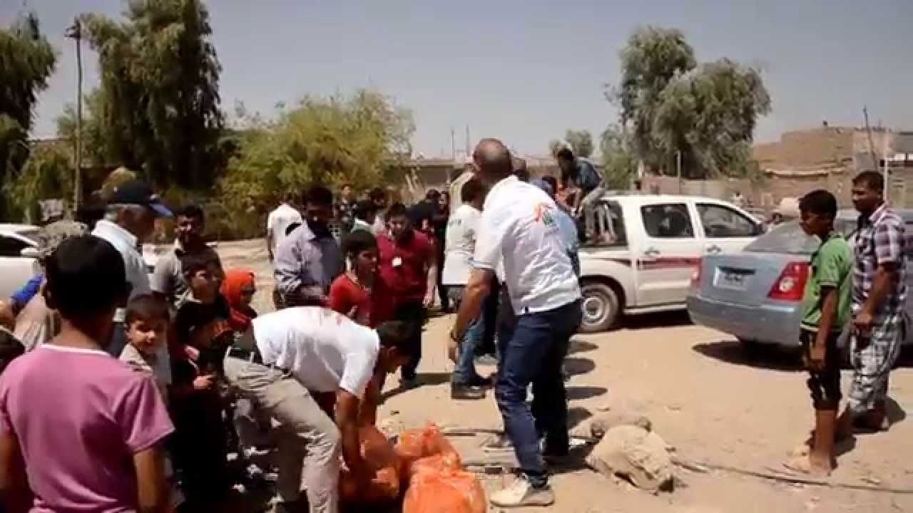 مساعدة العوائل النازحة - جكوك