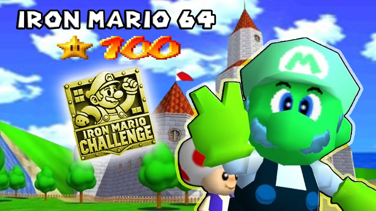 Iron Mario Challenge v1.2 - 100 Star (Base)