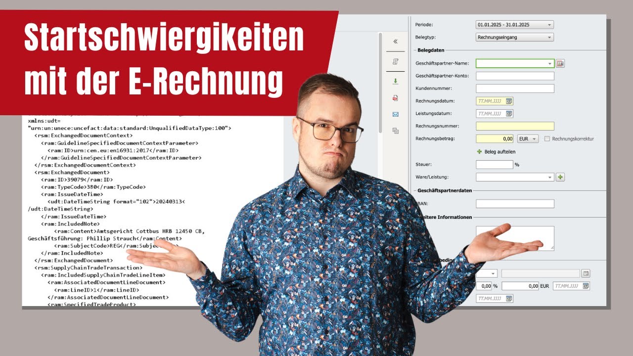 3 Dinge, die du zu E-Rechnungen in DATEV wissen musst