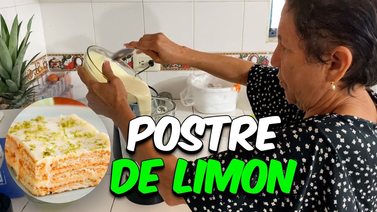 Como hacer POSTRE de LIMON