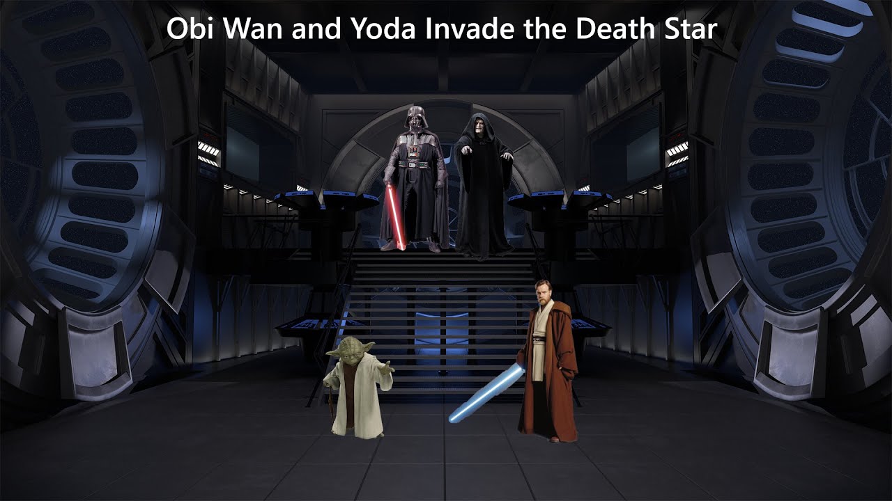 Obi Wan and Yoda Invade the Death Star