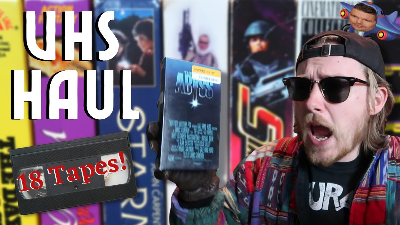MASSIVE VHS Haul with mickluke