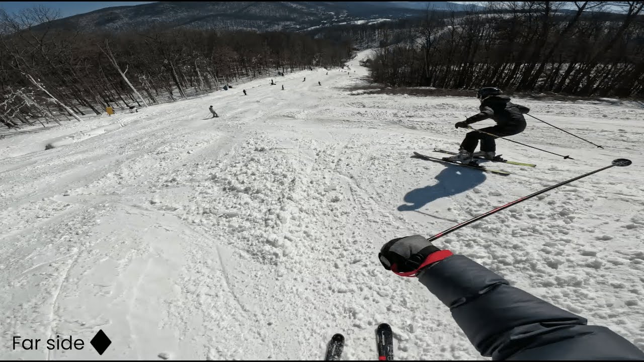 Skiing Far Side at Whitetail Resort (black)