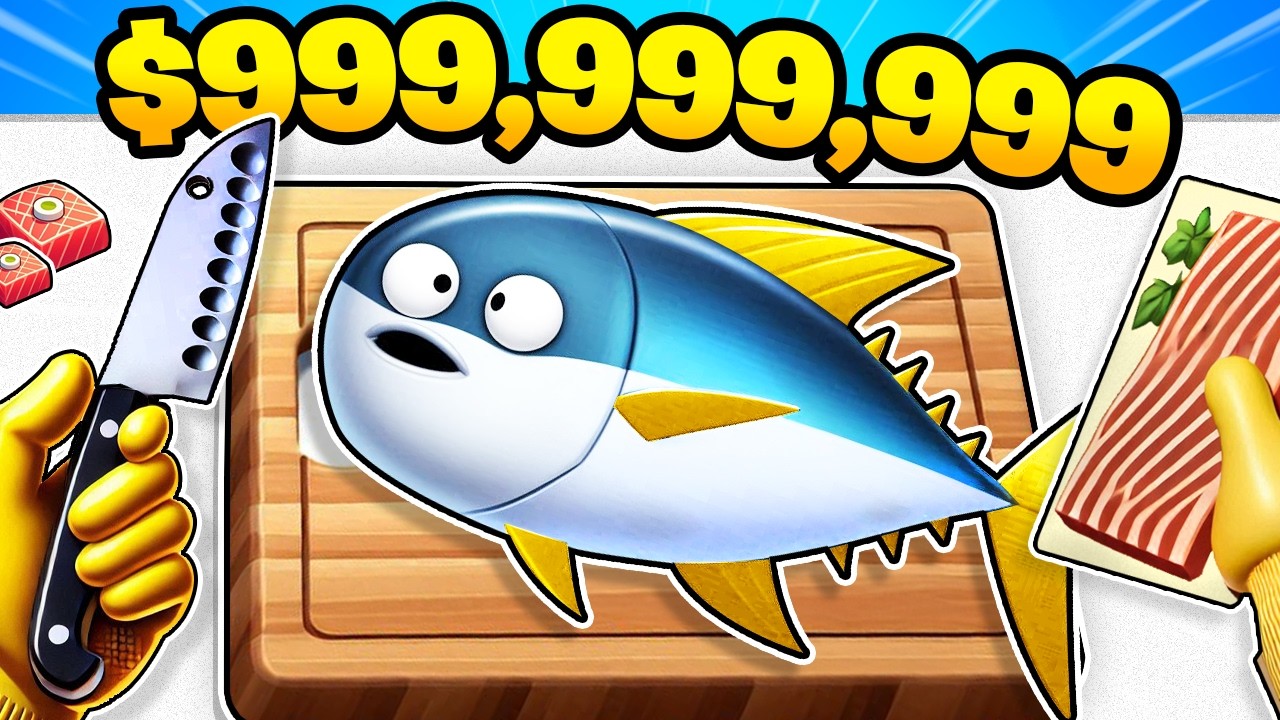 I made a fortune scaling fish - Scale The Depths