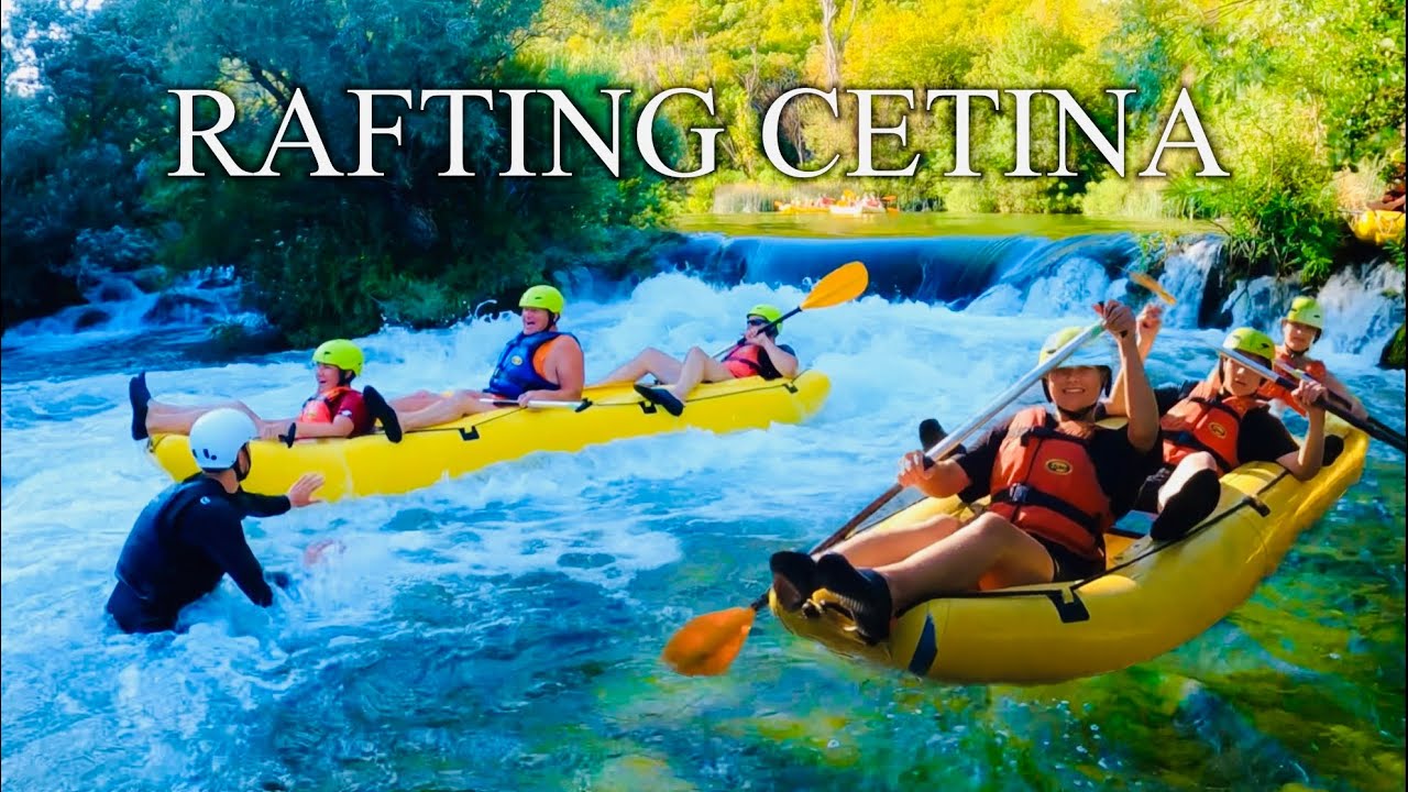 Rafting on the Cetina river / 2023 August - Croatia 🇭🇷 [4K]
