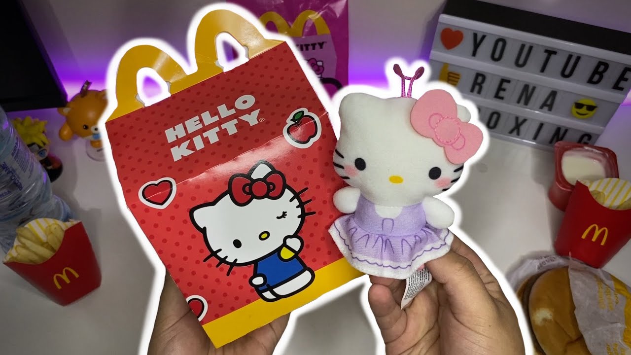 Cajita Feliz de Hello Kitty Sanrio McDonald's Agosto 2025