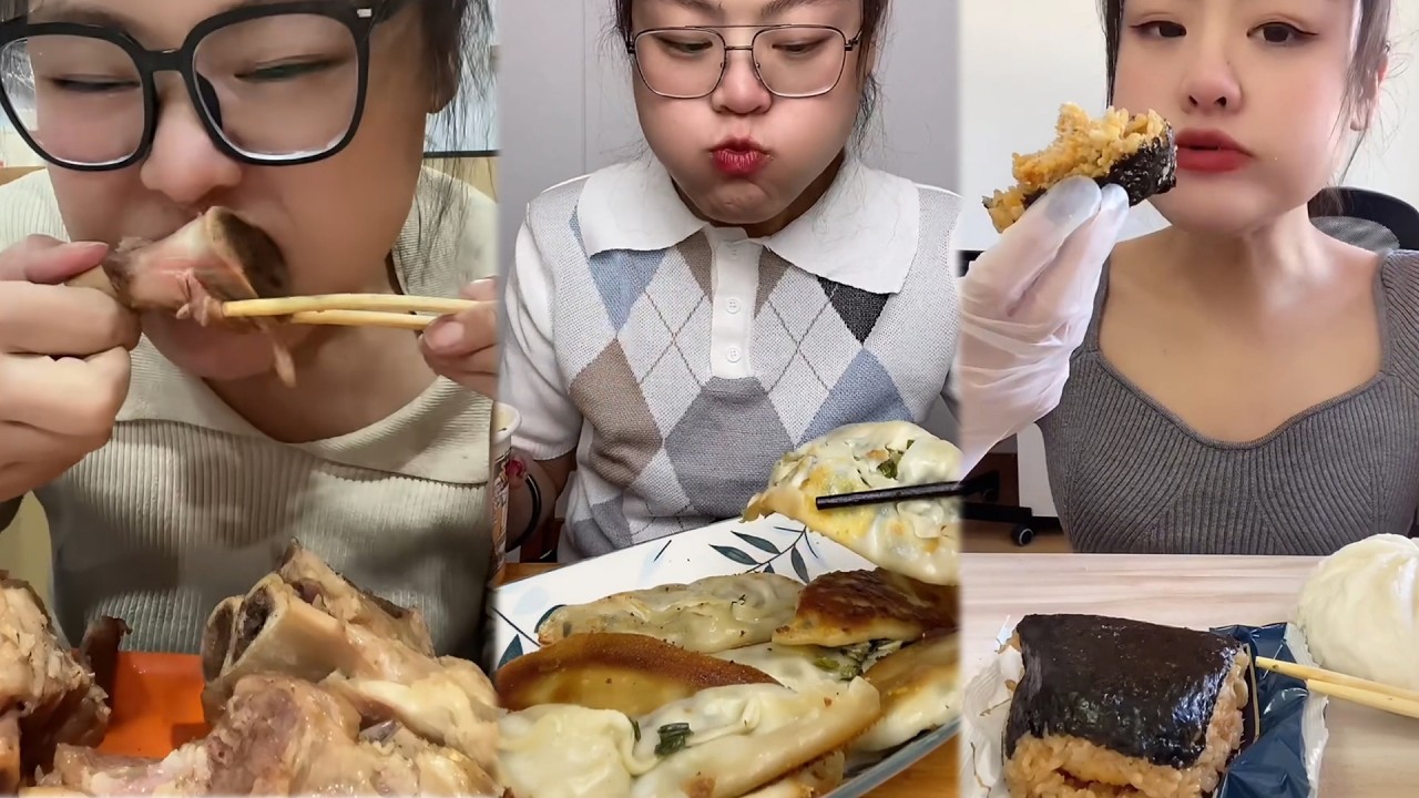 Mukbang food challeng new with real sound #d9mukbang #mukbang