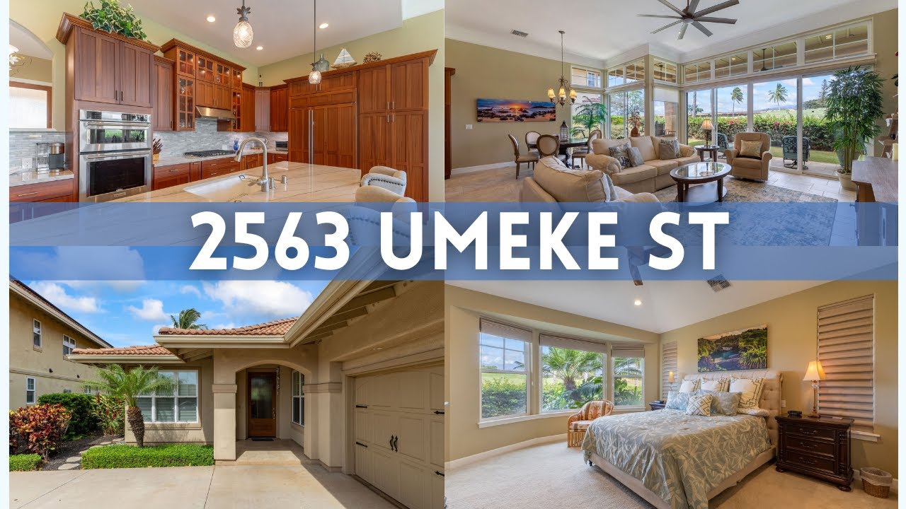 2563 Umeke St - Discover Luxury Living In Hokulani Golf Villas