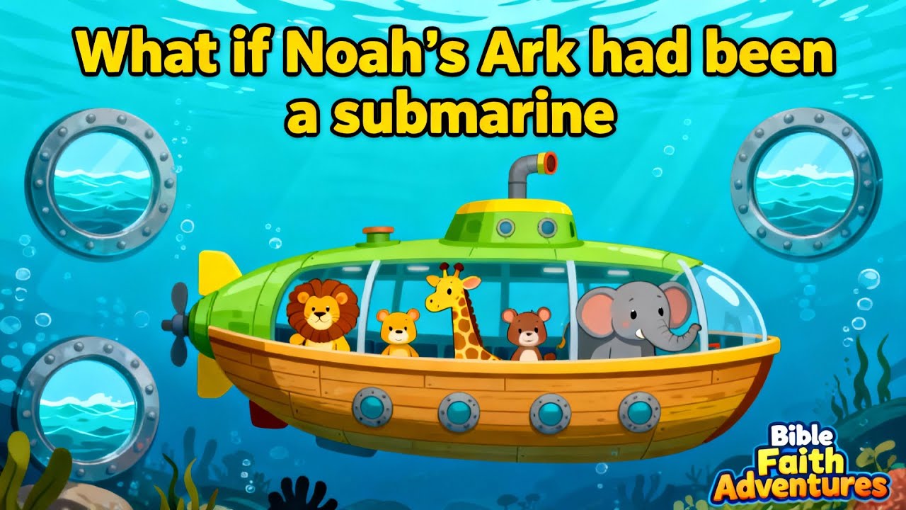 What if Noah's Ark had been a submarine, Bible Faith Adventures, Tiny Faith Adventure
