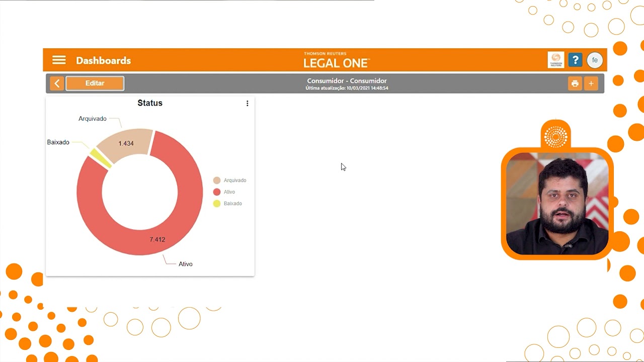 Legal One Analytics - Construindo um dashboard do zero
