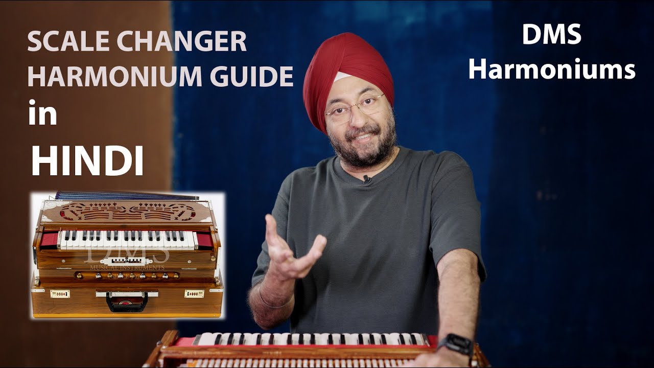 DMS 9/3 Scale Changer Harmonium guide - Hindi - Harmonium store in Delhi - buy yours here!