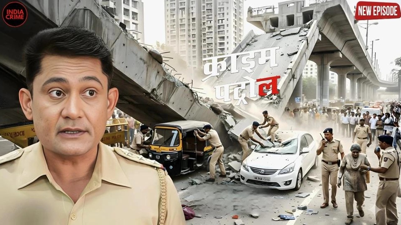 दिल्ली में मेट्रो फ्लाईओवर पर बड़ा हादसा | एक पल में मच गई तबाही! || Crime patrol || New episode ||