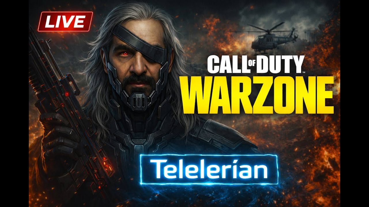 🔴 Telelerian LIVE - WARZONE Verdansk Run & Gun