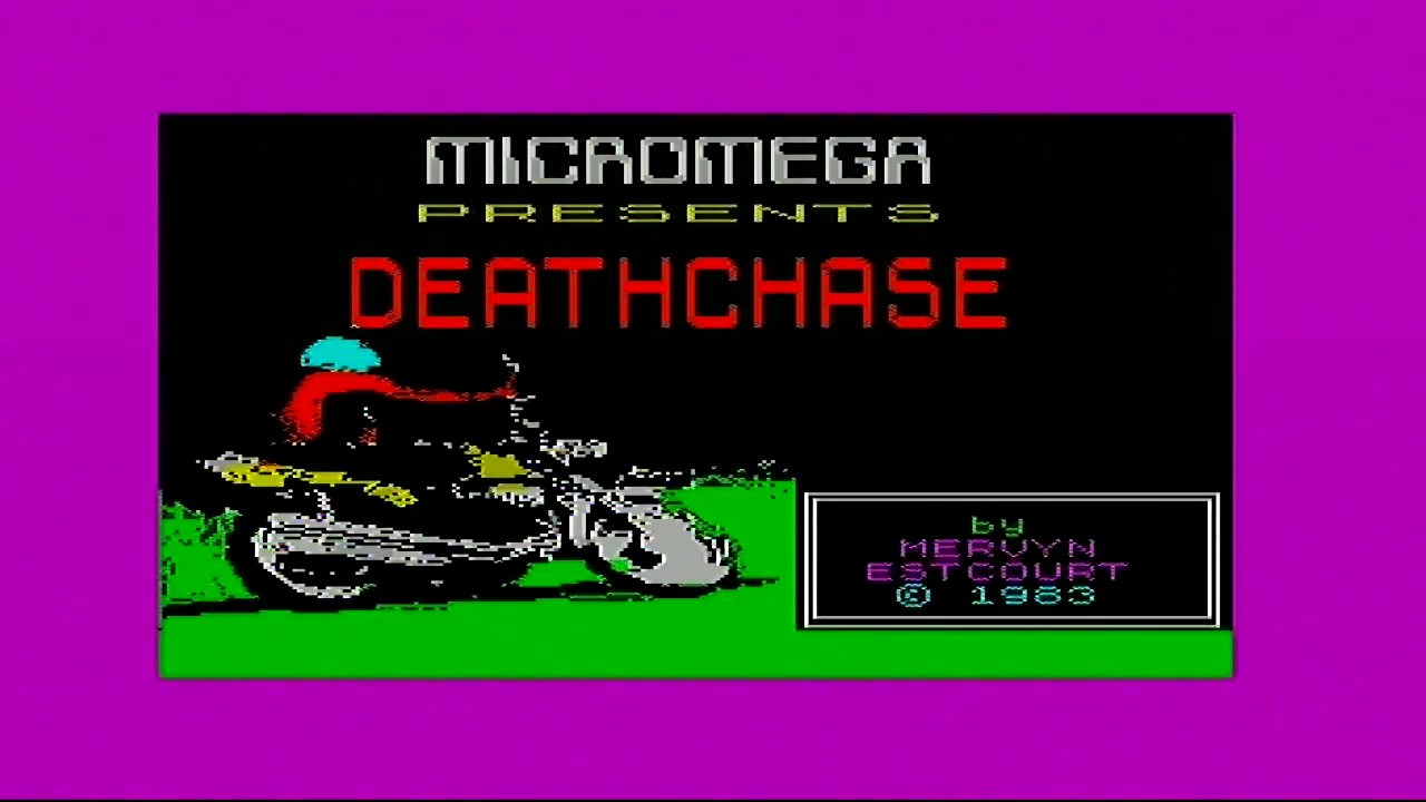 ZX Spectrum Games - 3D Deathchase