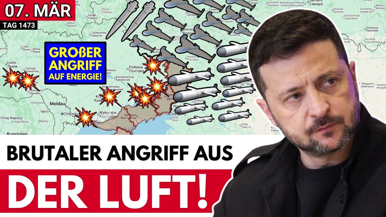 ATACMS-Angriff auf Donezker Flughafen, Russland trifft Kraftwerke in Kiew, Winnitsa und Tscherniwzi!