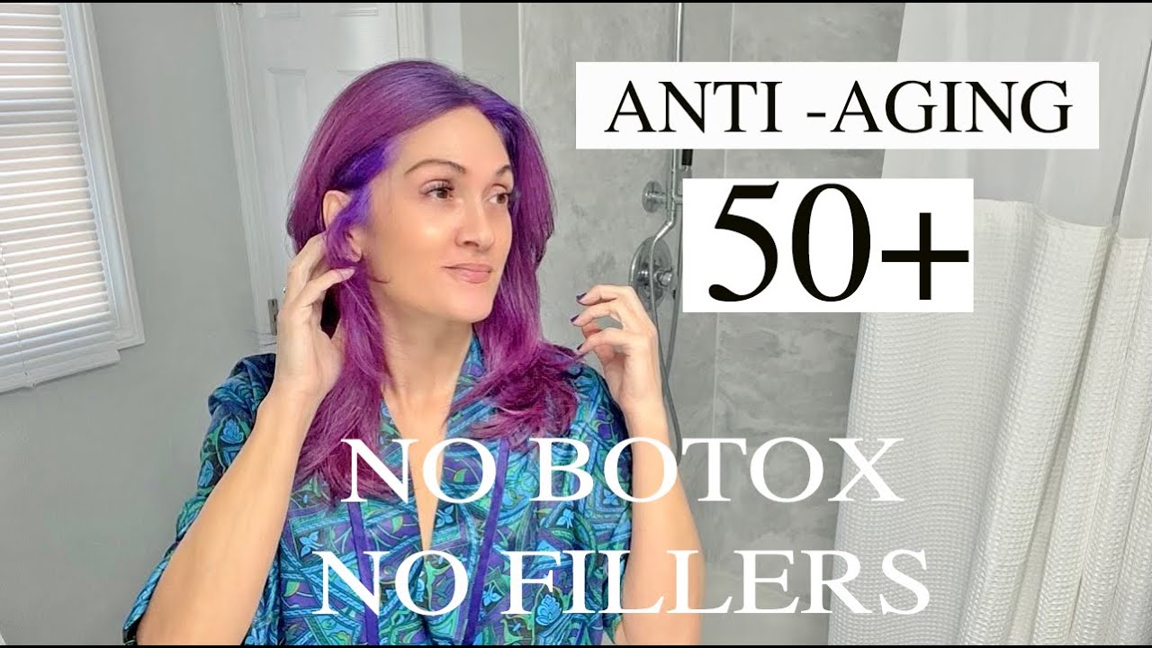 ANTI-AGING SKIN CARE ROUTINE | OVER 50 NATURAL FACELIFT | No Botox
