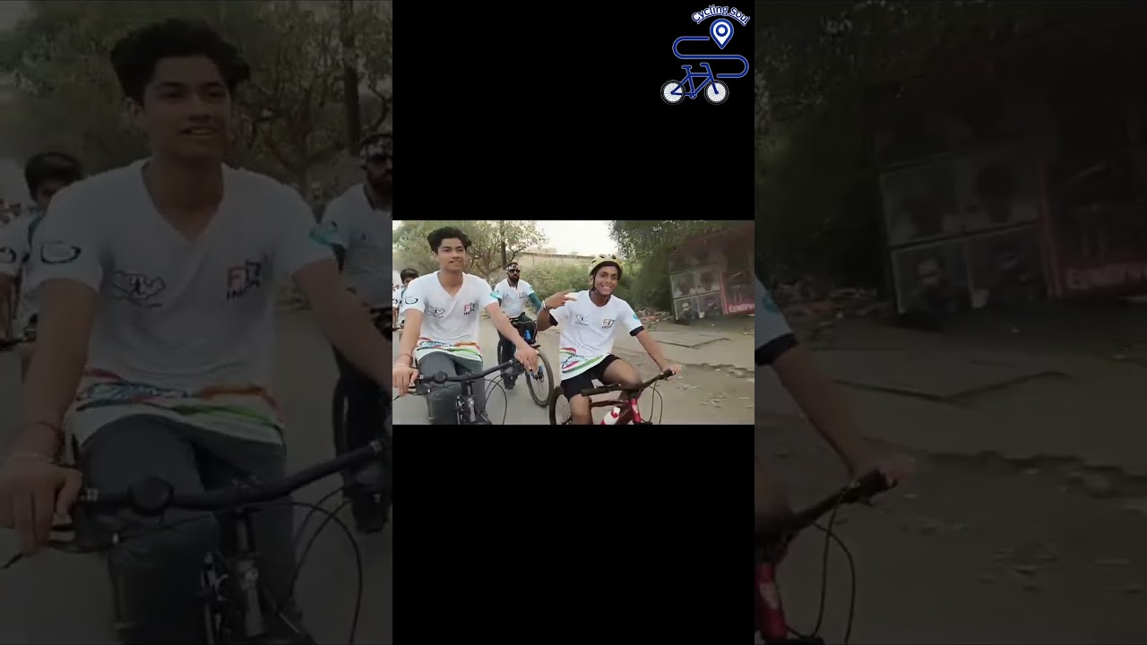 Glimpse of Today's cycling event at Virar 