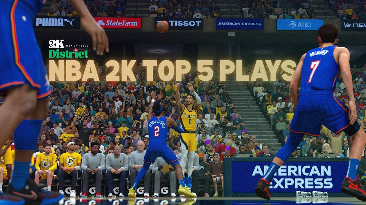NBA 2K's Top 5 Plays ‼️😤