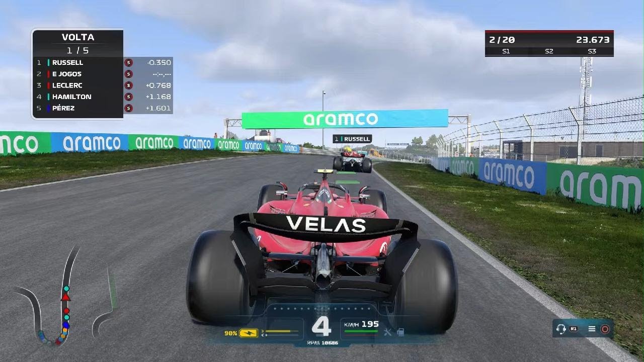 F1 22:Corrida Do Gp Da 🇳🇱Holanda(F1)(Ferrari)(Modo Carreira Piloto 22).