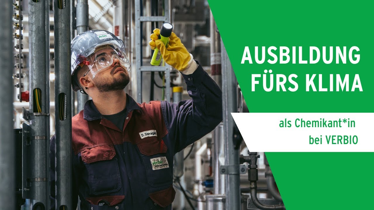 Ausbildung f&uuml;rs Klima als Chemikant*in bei VERBIO