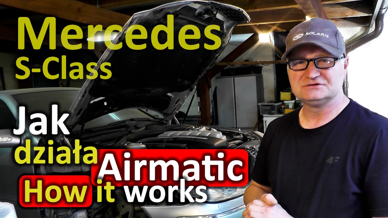 Mercedes S-Class W220 Jak działa zawieszenie pneumatyczne? How does Airmatic air suspension work?