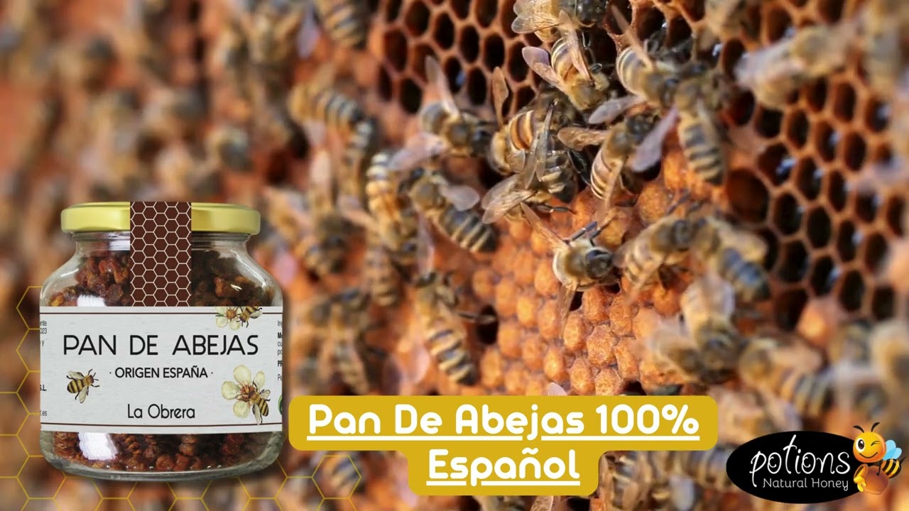 El pan curativo de la naturaleza. pan de abeja
