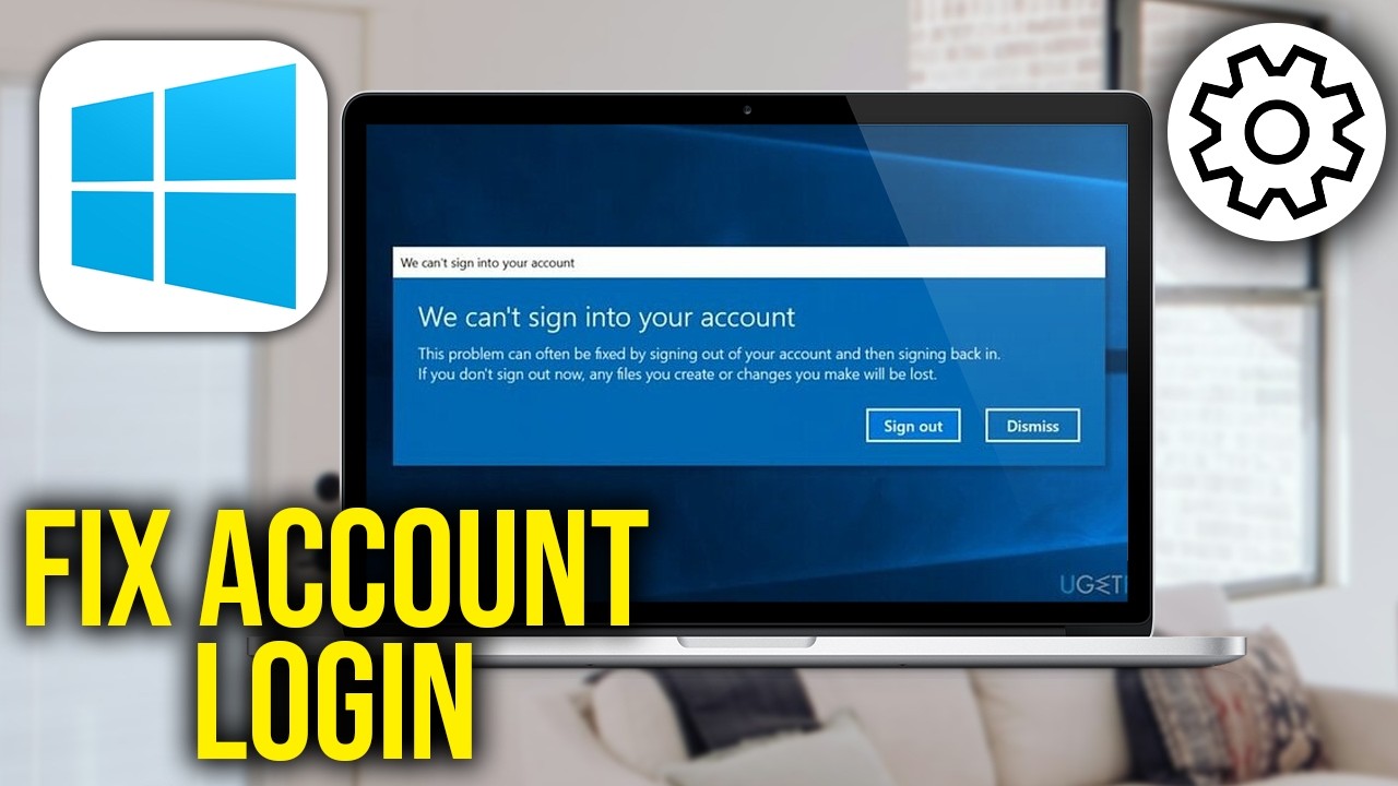 How To Fix We can t sign into your account in Windows 11/10