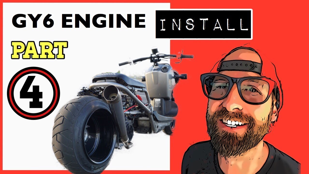 Honda Ruckus GY6 Engine install [Part 4] BUILD SERIES