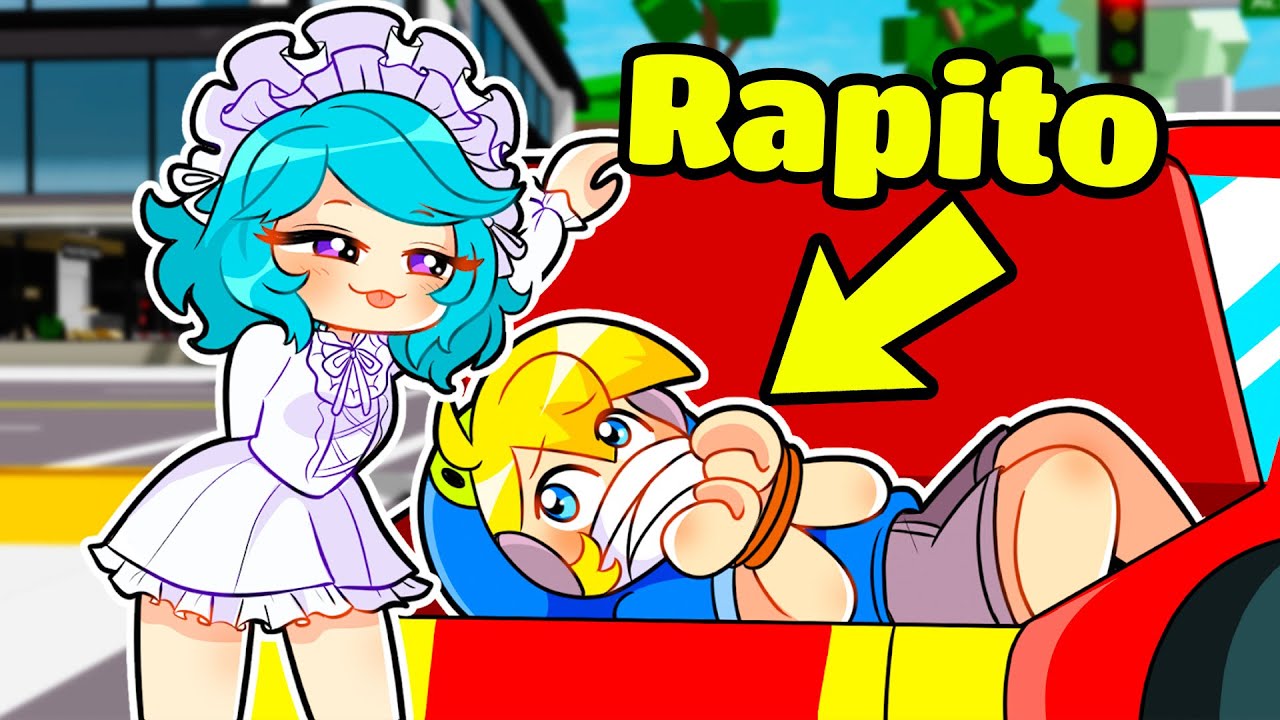 la sorellina della mia ragazza mi rapisce su brookhaven roblox!